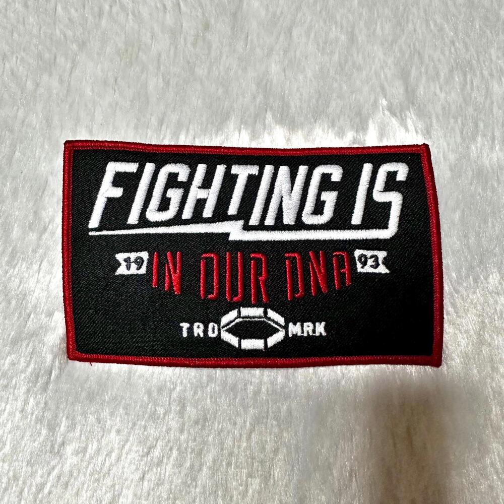 NEW UFC Embroidered Iron On Patch Black MMA Officially Licensed
